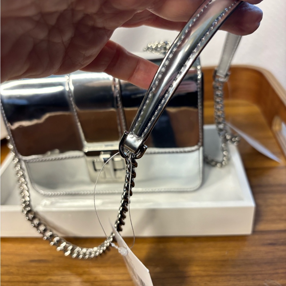 Kate Spade Silver Crossbody Bag - Picture 5 of 12